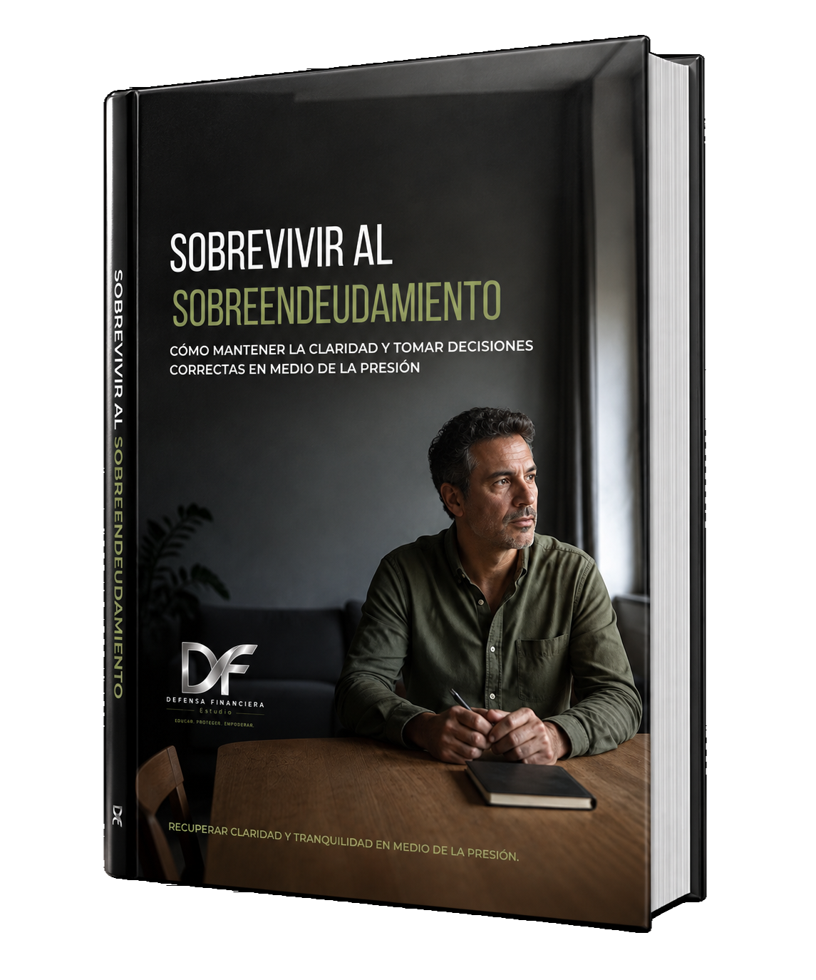 Mockup oficial de la guía Sobrevivir al Sobreendeudamiento.